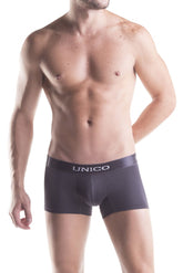 Unico 1200080396 (1212010010696) Boxershorts Asfalto Mikrofaser Farbe Grau